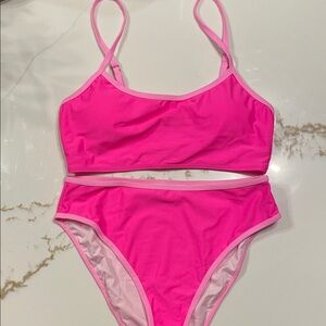 Hot Pink Swimsui Size M